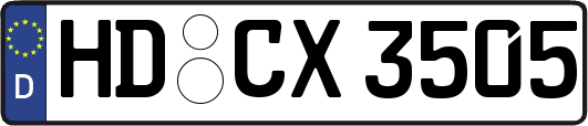 HD-CX3505
