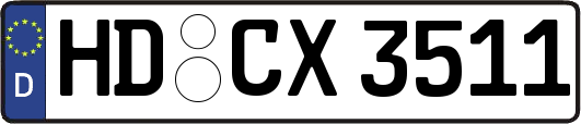 HD-CX3511