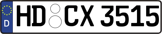 HD-CX3515
