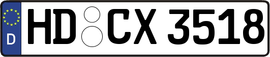 HD-CX3518