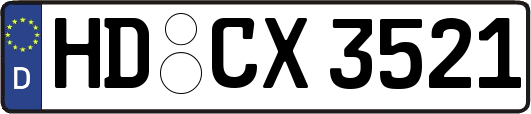 HD-CX3521