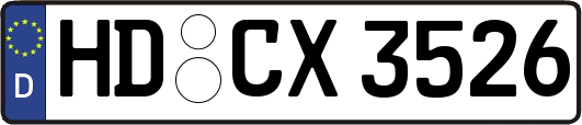 HD-CX3526
