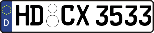 HD-CX3533