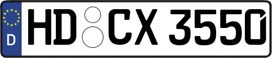 HD-CX3550