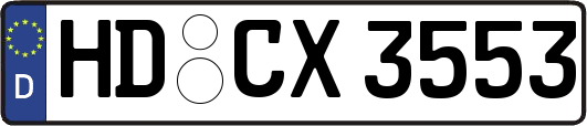 HD-CX3553