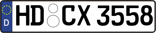 HD-CX3558