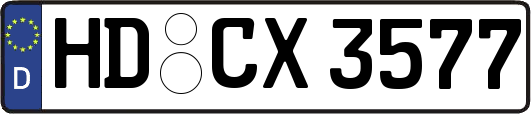 HD-CX3577