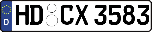 HD-CX3583