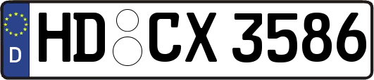 HD-CX3586