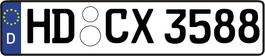 HD-CX3588