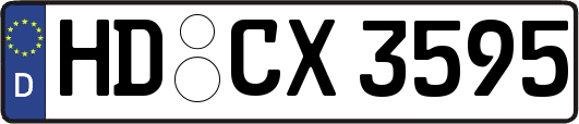 HD-CX3595