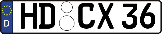 HD-CX36