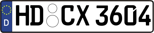 HD-CX3604