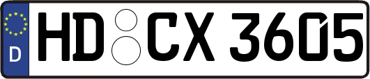 HD-CX3605
