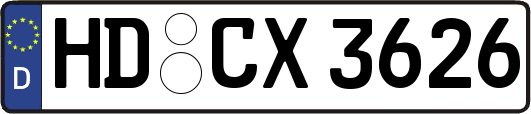 HD-CX3626