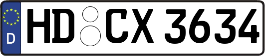 HD-CX3634