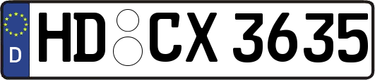 HD-CX3635