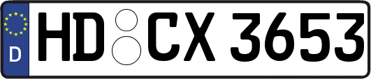 HD-CX3653