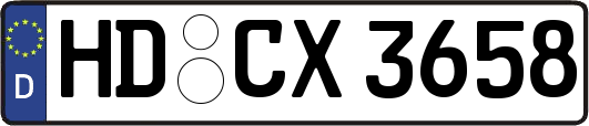HD-CX3658