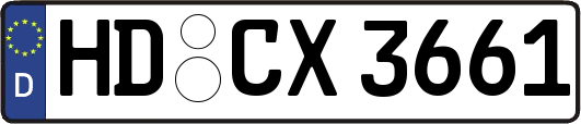 HD-CX3661