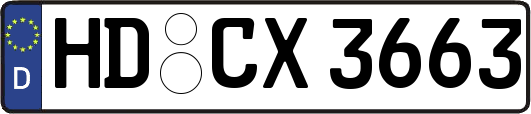 HD-CX3663