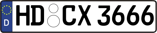 HD-CX3666