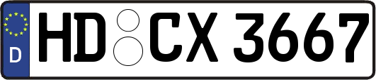 HD-CX3667
