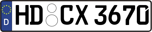 HD-CX3670