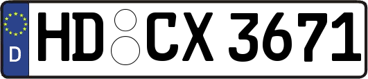 HD-CX3671