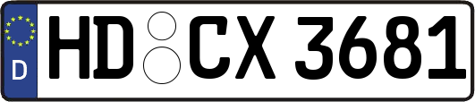 HD-CX3681