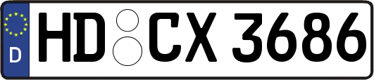 HD-CX3686