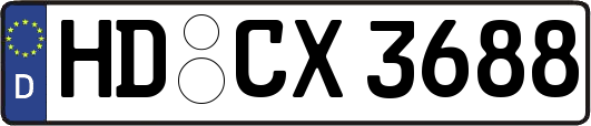 HD-CX3688