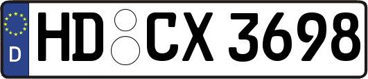 HD-CX3698