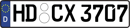 HD-CX3707