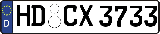 HD-CX3733