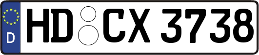 HD-CX3738
