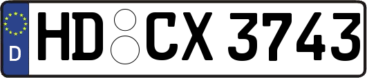 HD-CX3743