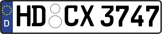 HD-CX3747