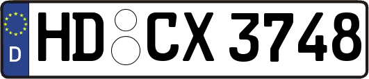 HD-CX3748