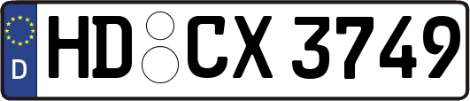 HD-CX3749