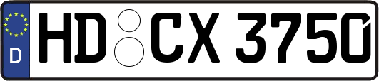 HD-CX3750
