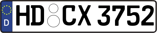 HD-CX3752