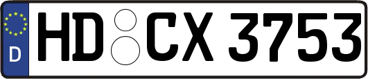 HD-CX3753