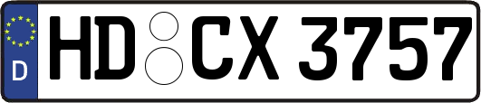 HD-CX3757