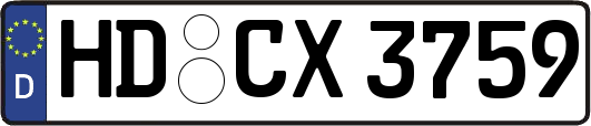 HD-CX3759
