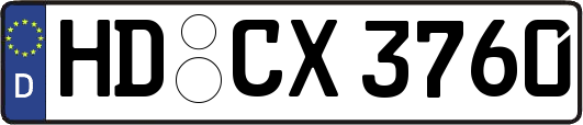 HD-CX3760