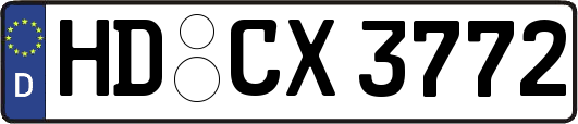 HD-CX3772