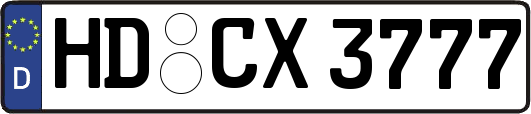 HD-CX3777