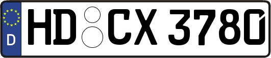 HD-CX3780
