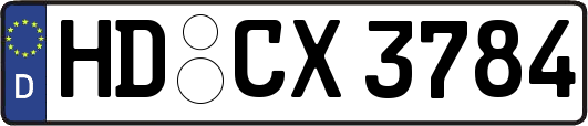 HD-CX3784